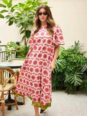 Brooks Avenue ; Georgia Dress - Rosewood